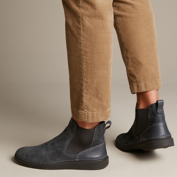 Clarks Shoes | Clark Hale Mid Dark Grey 